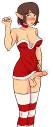 1futa color colored elf_female futanari red7cat tagme