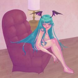 capcom darkstalkers morrigan_aensland sanzui small_breasts succubus tagme