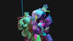 16:9 2023 3d_(artwork) 5_fingers anthro ass balls bear big_balls big_butt big_muscles big_penis biped blacklight blacklight_freddy_(fnaf) blender_(software) body_hair bodypaint bracelet breast_play breasts clothing codans digital_media_(artwork) duo erection fingers five_nights_at_freddy's five_nights_at_freddy's:_security_breach genitals gentials glamrock_freddy_(fnaf) glowing glowing_body glowing_eyes glowing_hair hair hat headgear headwear hi_res himbo holding_butt huge_cock hyper hyper_genitalia hyper_penis jewelry male male/male mammal mature_male mostly_nude musclegut muscular muscular_anthro muscular_male nipple_fetish nipple_piercing nipple_play nipple_pull nipples penis piercing pole scottgames sex simple_background steel_wool_studios stripper_pole thick_thighs titjob wide_hips widescreen