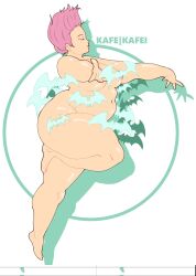 10s 1girls 2019 ass bbw belly big_ass big_belly big_breasts breasts capcom chubby chubby_female closed_eyes curvaceous curvy darkstalkers female female_focus huge_ass kafekafei large_ass large_breasts lilith_aensland nude nude_female obese pink_hair plump short_hair simple_background solo solo_female solo_focus succubus thick_thighs thighs tummy voluptuous