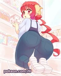 ilulu (dragon maid) from miss kobayashi's dragon maid by rtil
