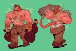 abs biceps bodybuilder furry male male_focus male_only muscle muscles muscular muscular_arms muscular_ass muscular_back muscular_legs muscular_male muscular_thighs nipples pecs shoegaze.