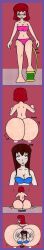 big_ass big_butt butt_crack butt_in_face butt_inflation flattened flattened_by_ass flattened_by_butt flattening hyper_ass hyper_butt maki12 oc squished_by_ass squished_by_butt