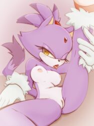 1girls anthro blaze_the_cat blush breasts cat_ears cat_humanoid cat_tail catgirl colored edit felid feline felis female female_only footwear fur furry furry_only leg_up medium_breasts mostly_nude nipples one_eye_closed pussy roundpeach sega solo solo_female sonic_(series) sonic_the_hedgehog_(series) spassticus tail teenage_girl teenager tongue tongue_out vagina young