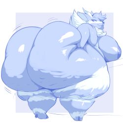 1girls 2022 absurd_res antelope anthro ass ass_bigger_than_body ass_bigger_than_head ass_bigger_than_torso ass_dent big_breasts big_butt bongo_(antelope) bovid bovine breasts butt_grab cellulite character_request cinnamon_(wackywalrus270) enormous_ass enormous_breasts fat_ass female female_focus female_only gigantic_ass hand_on_butt hi_res hooves huge_ass huge_breasts hyper_ass hyper_breasts leaning looking_back mammal massive_ass massive_breasts neck_tuft nipples obese obese_female original original_character overweight overweight_female rear_view solo spiral-horned_antelope squish striped_body stripes thick_thighs thighs trinity-fate62 tuft wide_hips