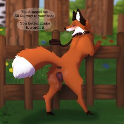 absurd_res animal_genitalia animal_pussy anus blush bodily_fluids canid canine canine_genitalia canine_pussy female feral fox fur genital_fluids genitals hi_res huge_filesize mammal nauticalcanine orange_body orange_fur pussy raised_tail red_fox solo tail tail_anus true_fox vaginal_fluids