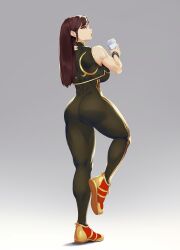 alternate_costume blueorca capcom chun-li female looking_back street_fighter street_fighter_alpha street_fighter_v tagme thick_thighs