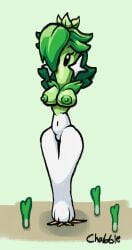 chabble green_onion leaf_hair mario_(series) no_arms no_legs onion plant plant_girl post_transformation princess_rosalina scallion15 super_mario_bros.