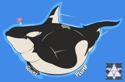 after_vore bbw blush digestion digital_media_(artwork) fat fat_female fatal_vore feral feral_pred human_prey mass_vore multiple_prey orca overweight overweight_female overweight_feral plump post_vore satisfied satisfied_look sentinelwinder smile vore weight_gain yamie