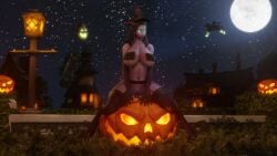 1girls 3d arched_back areolae ass big_ass big_breasts big_butt black_cat blizzard_entertainment broom busty costume dark_hair draenei female female_focus female_only full_moon glowing_eyes halloween halloween_costume headless_horseman hips keshina large_ass large_breasts lingerie long_hair looking_at_viewer milf moonlight morilymory night night_sky oc original_character pose posing pumpkin seductive smirk vaginal_penetration warcraft witch_costume witch_hat world_of_warcraft wow