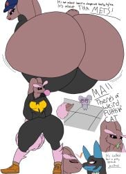 big_ass bluefightdog_(artist) bubble_butt huge_ass lopunny pokémon_(species) pokemon pokemon_(species) tagme