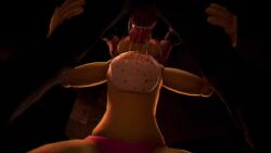 3d animated animatronic beak deepthroat face_fucking five_nights_at_freddy's five_nights_at_freddy's_2 froggysfm hands_behind_head no_sound pink_panties source_filmmaker straight tagme toy_chica_(fnaf) video yellow_body