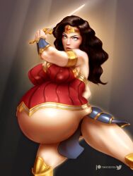 wonder woman from dc by twistedted