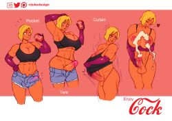 1futa 2d 2d_(artwork) areolae balls big_breasts big_penis blonde_futa blonde_hair blonde_hair_futa breasts clothed clothing cum cumshot curtain_call_challenge cutoffs dark_skin digital_drawing_(artwork) digital_media_(artwork) ejaculation elbow_gloves erection erection_under_clothes fully_clothed futa_only futanari gloves gyaru huge_breasts human human_only masturbation meme mostly_nude muscles muscular muscular_futanari nipples nude orgasm penis raoul-duke short_hair solo solo_futa squatting tan-skinned_futanari tank_top tanned_futa tanned_skin