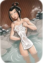 1futa ai_generated avatar_the_last_airbender azula bulge civitai dtiberius_(style) futa_only futanari nickelodeon solo towel