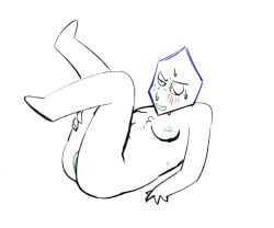 batatt_(deltarune) blush breasts chest_hair cuntboy deltarune deltarune_chapter_3 mike_(deltarune) non-human pippins_(deltarune)