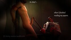 3d abandonment_play arms_behind_back arms_tied arms_tied_behind_back begging bondage bound_wrists denial disinterested edging erection gay ignoring male male_only medic_(team_fortress_2) older_male_and_younger_male orgasm_control orgasm_denial restrained riding_crop sfm sniper_(team_fortress_2) source_filmmaker submissive_male team_fortress_2 tf2 tf2_gentlemanns tf2_horny_manns tied_hands tied_to_pole wrists_tied yaoi