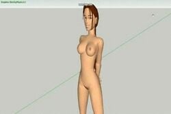 3d animated female female_only hellrazer human lara_croft lara_croft_(classic) solo tagme tomb_raider