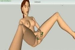 3d animated female female_only hellrazer human lara_croft lara_croft_(classic) solo tagme tomb_raider