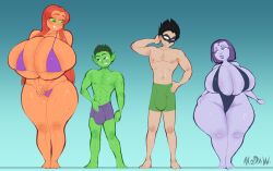 beast boy from dc by modaw