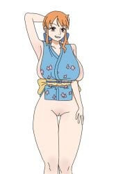 clothing female female_only nami_(one_piece) one_piece uron_tea4545