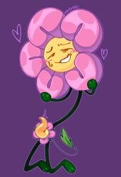 1girls battle_for_dream_island bfdi flower flower_(bfdi) fr3akk0 object_shows osc tagme tentacle_penis