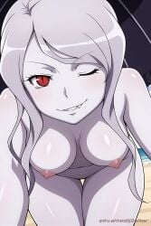 ai_generated ass beach exhibitionism monster_girl naked nipples nude nudism overlord overlord_(maruyama) pinku pinku.ai pinkuai shalltear_bloodfallen small_tits thick_legs thighs uncensored