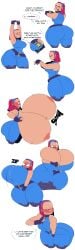 1girls big_ass big_breasts blush breasts_bigger_than_head breasts_out_of_clothes bursting_breasts clash_royale elpiromanias female female_only firecracker_(clash_royale) gigantic_breasts huge_ass huge_breasts hyper_breasts solo thick_thighs thighs wide_hips