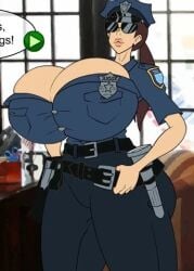 big_lips huge_breasts jasmine_juggs massive_breasts meet_'n'_fuck_games meet_and_fuck officer policewoman puckered_lips thick_thighs