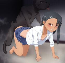 hayase nagatoro from please don't bully me, nagatoro by captainntr
