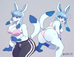 big_ass big_breasts eeveelution female glaceon noona_plz pokémon_(species) pokemon pokemon_(species) tagme