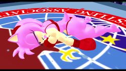 1girls 3d amy_rose animated arena ass barefoot big_ass big_breasts big_butt big_thighs bikini boxing boxing_gloves boxing_ring breasts camper222 closed_eyes defeat defeated exhausted faint fainted female female_only fighting_ring gloves green_eyes hairband half-closed_eyes hedgehog hedgehog_ears hedgehog_girl hedgehog_tail indoors kabalmystic knocked_out mmd mp4 open_mouth pink_fur pink_hair red_bikini red_boxing_gloves red_gloves red_hairband sega short_hair short_hair_female short_playtime short_video solo_focus sonic_(series) sonic_the_hedgehog_(series) sound tail thick thick_ass thick_butt thick_hips thick_thighs thighs unconscious video wide_hips