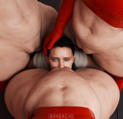 1girls 3d 3d_(artwork) artist_logo artist_name belly belly_button body_hair bottomless bottomless_female breasts chubby_female cunnilingus disney dominant_pov domination eating_pussy elite_praetorian_guard eyes_rolling_back eyeshadow fat_pussy female female_focus female_only female_pov femdom hand_on_head head_out_of_frame innie_pussy kneeling lesbian lezdom long_gloves looking_down lower_body_focus lucasfilm messy_hair multiple_females point_of_view pov pov_eye_contact praetorian_guard pubic_hair puffy_pussy red_clothing rey sandreiio shaved_pussy slightly_chubby star_wars submission submissive_female surrounded surrounded_by_pussies the_force_awakens thick_thighs wide_hips yuri