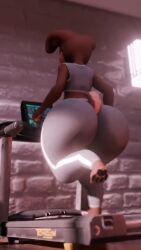 1boy absolutegoofny big_ass bubble_butt canine furry hourglass_figure huge_ass tagme thick_thighs treadmill video wide_hips