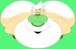 big_ass big_breasts breasts bubble_butt female furry huge_ass huge_breasts hyper_ass immobile muffyhecc overweight tagme thick_thighs wide_hips