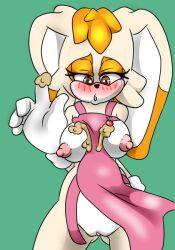 mobian_(species) rabbit sega sonic_(series) sonic_the_hedgehog_(series) theupside_draws vanilla_the_rabbit