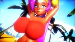 1girls 3d 60fps animated ass ass_expansion belly belly_button big_ass big_breasts big_butt blue_eyes breast_expansion breasts brown_nipples dancing desert earrings expansion female female_only gem genie giant_ass giant_breasts gigantic_ass gigantic_breasts gigantic_butt growth hairband headband high_resolution highres huge_ass huge_breasts huge_butt hyper hyper_ass hyper_breasts imbapovi inflation large_ass large_breasts leggings legwear long_hair massive_ass massive_breasts massive_butt music nip_slip nipples palm_tree ponytail purple_hair red_clothing red_legwear see-through see-through_panties shantae shantae_(character) smooth_skin solo sound tan_skin upscaled video webm wrist_cuffs