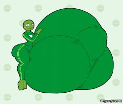 algae anthro ass balls big_balls big_bulge big_penis bulge enormous_penis femboy genitals gigantic_penis gigantic_testicles hand_on_penis huge_balls huge_bulge huge_cock humanoid hyper hyper_balls hyper_bulge hyper_genitalia hyper_penis male marimokkori murontis2001 penis side_butt solo thick_thighs