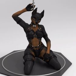 anthro bambookat female furry