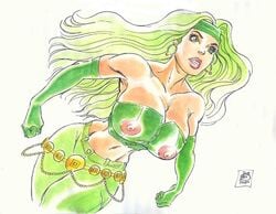 1girls beatriz_da_costa breasts dc female fire_(dc) justice_league_international rob_durham