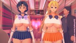 2girls 3d ami_mizuno aroused background_characters big_ass big_breasts bishoujo_senshi_sailor_moon blonde_hair blue_eyes blue_hair clothing comic comic_page curvaceous curvy english_text erect_nipples female_focus gloves heart holding_breast huge_ass huge_breasts hypnosis koikatsu large_ass large_breasts long_hair looking_at_viewer magic magic_wand minako_aino miniskirt open_mouth panties public revealing_clothes sailor_collar sailor_mercury sailor_senshi_uniform sailor_uniform sailor_venus seductive seductive_look seductive_smile short_hair skimpy skimpy_clothes skirt takeo92 text thick thick_ass thick_thighs tight_clothing train underboob upskirt