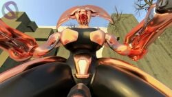 3d animated big_breasts blowjob bungie deepthroat destiny_(game) futanari large_penis loop mp4 pov robot sound squalos submissive_pov taker_pov vex_(destiny) video video_games