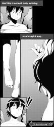 doujinshi ending greyscale iron_walker misumi_makoto_(tsuki_ga_michibiku_isekai_douchuu) tk13ironwalker tsuki_ga_michibiku_isekai_douchuu