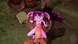 3d animated athletic_female fellatio get_your_yordles_off human human_penetrating league_of_legends lulu_the_fae_sorceress moistcavitymap oral penis tagme yordle