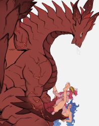 1girls 2boys akasha_(dragalia_lost) anal bisexual bisexual_male blue_eyes blue_hair buttjob cygames diphallia diphallism dragalia_lost dragon frottage green_eyes hemipenes hotdogging huge_cock light_skin looking_pleasured male male_penetrated mars_(dragalia_lost) monster monster_boy monster_sex multi_penis nintendo niw2se_(artist) orsem penis pink_hair pink_skin rabbit_boy rabbit_ears red_scales size_difference smile sylvan