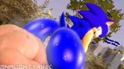 2boys 3d anal anthro big_ass blue_skin cum_in_ass femboy gay human human_on_male human_penetrating human_penetrating_anthro light-skinned_male loving_it male_only male_penetrating_male moaning moaning_in_pleasure naughtyxink sonic_(series) sonic_the_hedgehog sonic_the_hedgehog_(series) sunglasses_on_head sweat yaoi