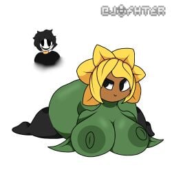 1girls ass big_ass big_breasts breasts female female_only jafter plantie plants_vs_zombies self_upload sunflower sunflower_(pvz)