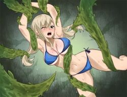 1girls ass big_ass big_breasts big_butt bikini blue_bikini breasts edens_zero female gaston18 grope groping huge_ass huge_breasts huge_butt large_ass large_breasts large_butt monster rape rebecca_bluegarden side-tie_bikini solo tentacle tentacle_grab tentacle_rape