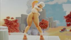 1girls 3d animated anthro anthro_only ass_shake back_view female furry lola_bunny looney_tunes marrubi mp4 music naked nude shorter_than_10_seconds solo sound space_jam twerking video warner_brothers