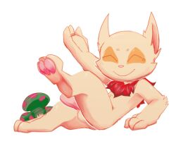 1boy balls closed_eyes league_of_legends male male_only mousecat mushroom nude penis solo teemo yordle